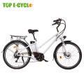 Top e-cycle approuvé CE e-city e-bike vélo électrique vélo véhicule e vélo 26 pouces femme